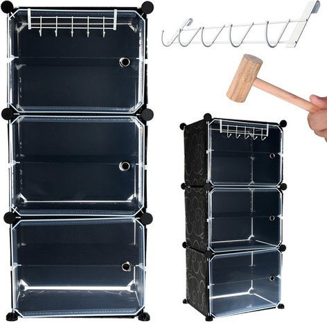 Organizatoare Pantofi Din Plastic 44x31.5x93cm
