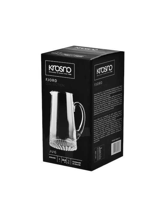 Krosno Crystal Serving Jug 1000ml