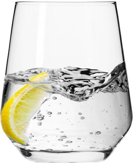 Krosno Set Pahare Pentru Apă Din Sticlă 400ml 6 Bucăți