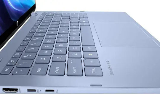 HP OmniBook 5 Flip 17.3 Zoll OLED Vollständige HD Touchscreen (Ultra 7-150U/16GB/1TB SSD/W11 Startseite) (Englisch (US) Tastatursprache)