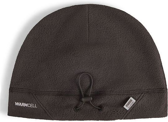 Beanie Unisex Σκούφος Πλεκτός σε Μαύρο χρώμα