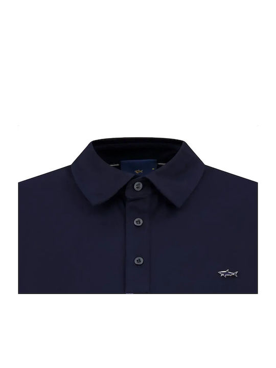 Polo Μπλούζα Κοντομάνικη Blu/rutenio