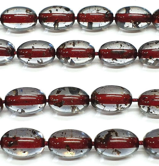 Roloi Komboloi Worry Beads with 33 Beads Made of Resin Length 37cm Multicolour
