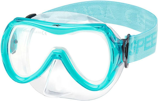 Aquaspeed Μάσκα Θαλάσσης με Αναπνευστήρα Παιδική Τιρκουάζ