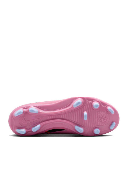 Mercurial Superfly 10 Club MG Ghete De Fotbal Pentru Copii Cu Crampoane Magic Flamingo / Total