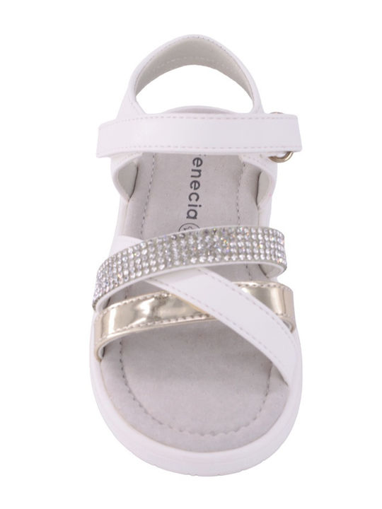 Kindersandalen Weiß