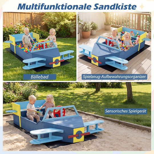 Costway Sandbox Toy Multicolour