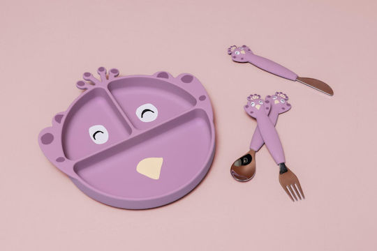 Trixie Toddler Food Plate Made of Silicone