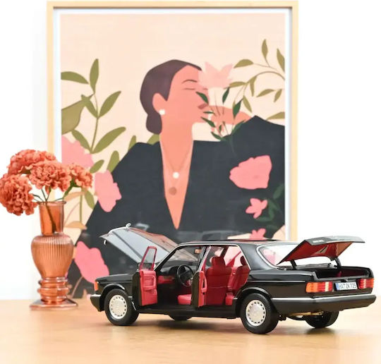 Μοντέλο Αυτοκινήτου Mercedes-benz 560 Sel 1991 Μαύρο 1:18 Norev