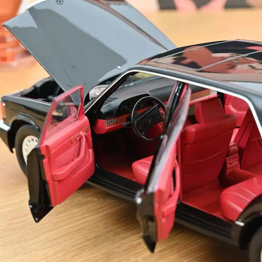 Μοντέλο Αυτοκινήτου Mercedes-benz 560 Sel 1991 Μαύρο 1:18 Norev