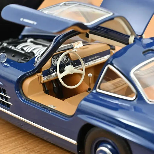 Model Mașină Mercedes-Benz 300 SL 1954 Albastru 1:18 Norev