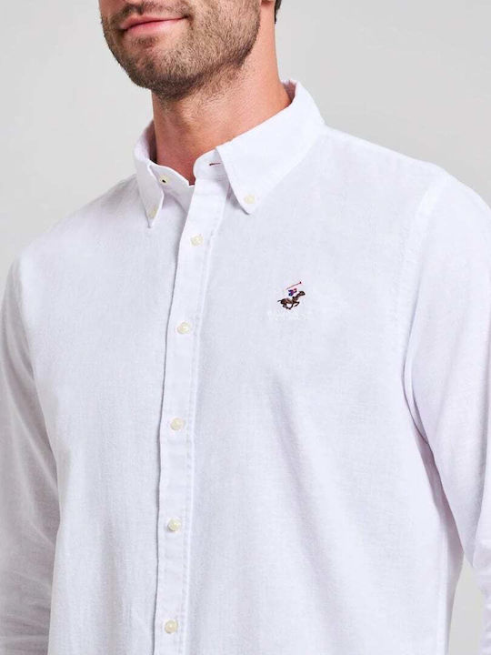 Long Sleeve Regular Fit Shirt Misto Lino