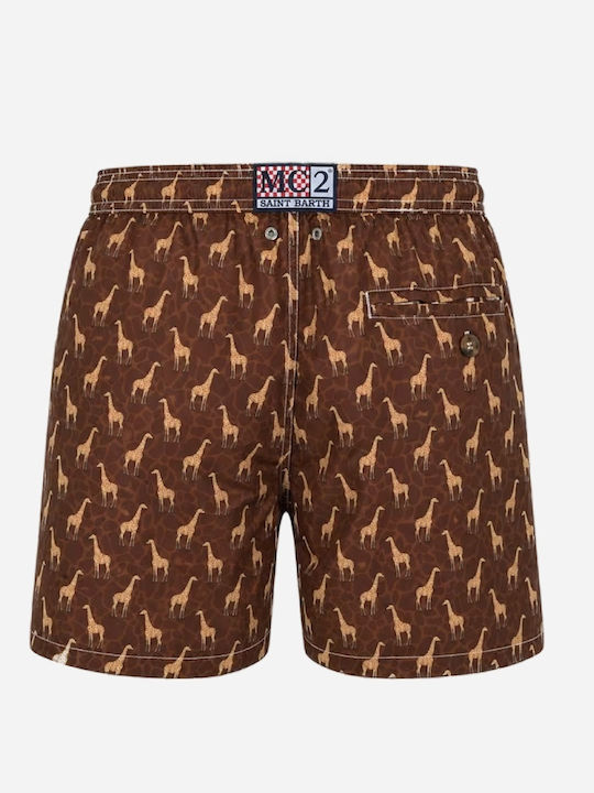 MC2 Lighting Costume De Baie Bărbați Pantaloni Scurți Maro