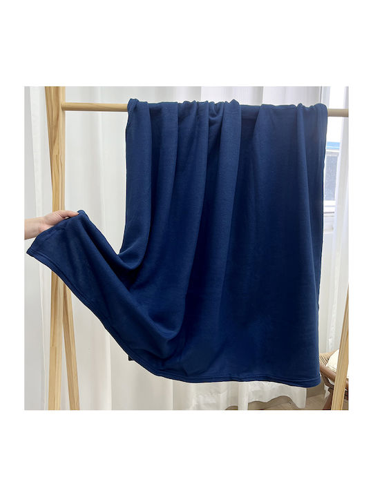 Одеяло Полар Канапе 130x160см Navy