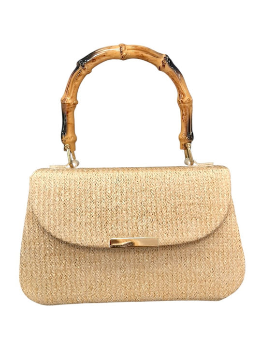 Straw Women's Handbag Beige