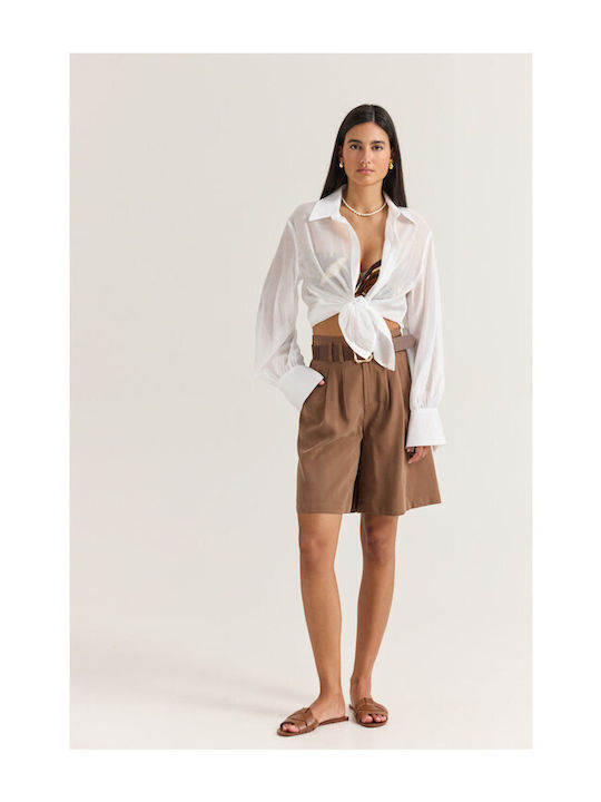 Women's Bermuda Brown