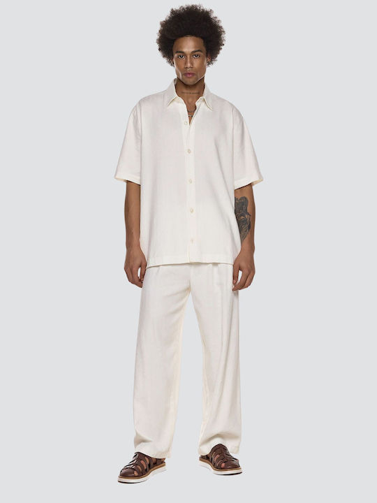 Παντελόνι σε Loose Εφαρμογή White 26044-894-469-0001