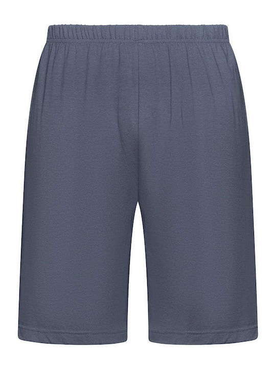 Pastunette Sommer Herrenpyjama Baumwollene Grau Melee