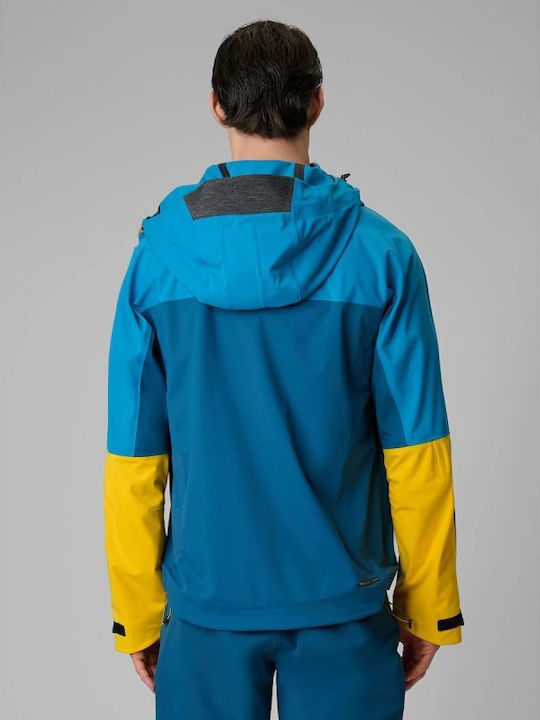 Membrane Зимно Яке Softshell Водоустойчиво и Ветроустойчиво Син