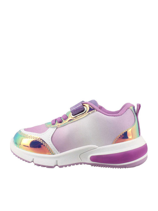 Kinder Sneaker mit Lichtern Lila