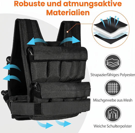 Costway Γιλέκο με Βάρος 20kg
