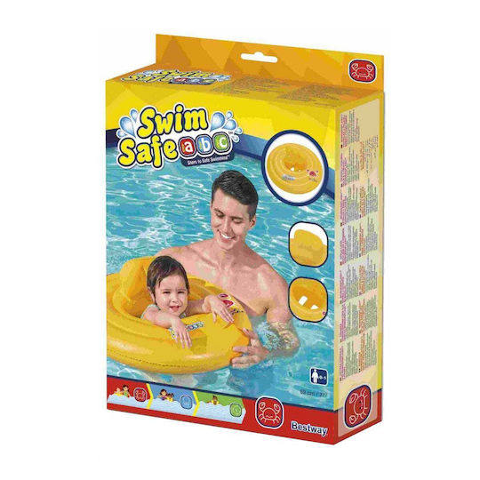 Bestway Σωσίβιο Swimtrainer Κίτρινο Safe
