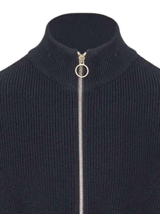 Herren Gestrickte Kapuzenjacke Blau 15311275-50E