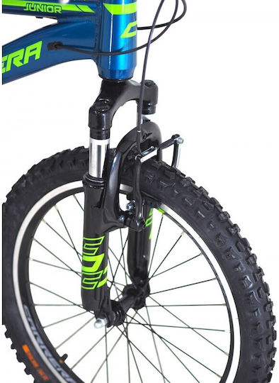 Carrera Bicicletă Copii de Oraș 20" cu Cadru din Aluminiu (2026) Albastră