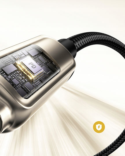 Innostyle USB-C Мъжки към Lightning Кабел 30W Златист 1м DP-CL301TG