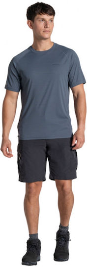 T-shirt Craghoppers Men's Nosilife Solarshield Dark Pewter