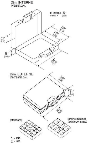 Plastica Panaro Βαλίτσα Φωτογραφικής Μηχανής Μαύρη