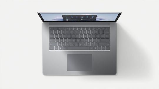 Microsoft Surface Laptop 5 13.5" Тъчскрийн (i5-1235U/8GB/512GB SSD/W11 Home) Платинен (Английски (САЩ) клавиатура)