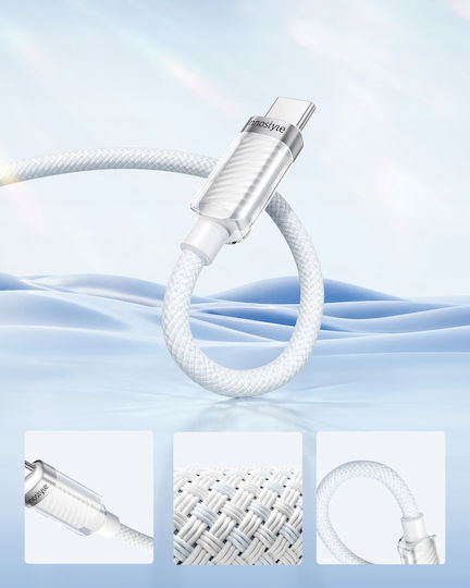 Innostyle USB 2.0 Kabel USB-C männlich - USB-C / USB-A 60W Weiß 2m SCC150WHT