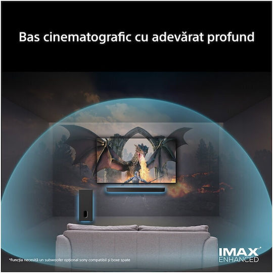 Sony Bravia Theatre Sub 8 SASW8.CEJ Subwoofer Autoîntăritor Fără Fir 300W Negru