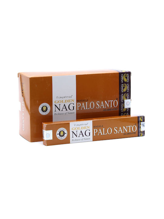 Raumdüfte Sticks Golden Nag Palo Santo Vijayshree Masala Agarbathi 15g