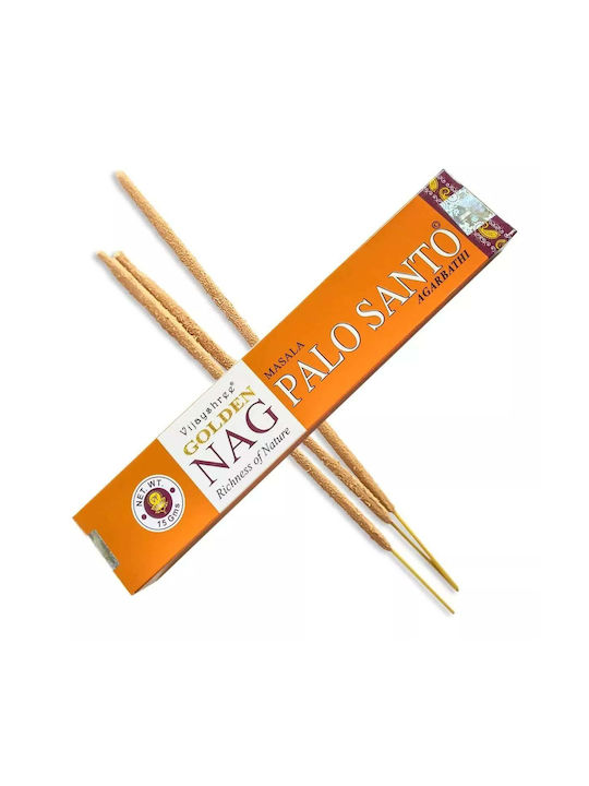 Raumdüfte Sticks Golden Nag Palo Santo Vijayshree Masala Agarbathi 15g