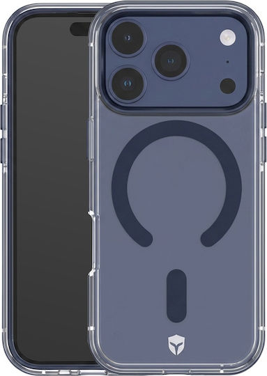 Force Case Husa Iphone 17 Pro Magsafe Cadru Metalic Antisoc 2m Premium Albastru