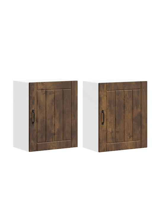 Кухненски Гарнитур Окачен Кафяв 50x31x60см