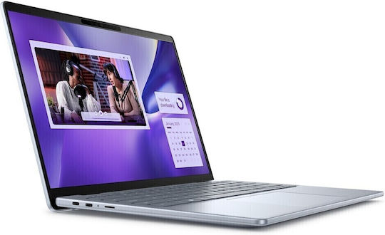 Dell Inspiron 7441 Plus 14" IPS QHD+ Тъчскрийн (Snapdragon-X Plus X1P-64-100/16GB/1TB SSD/Windows 11 Pro) Леденосин (US Клавиатура)
