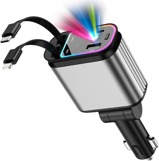 FM Transmitter Αυτοκινήτου με Bluetooth / USB