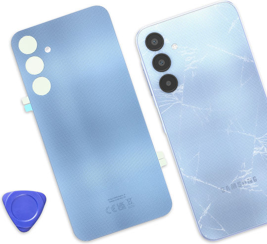 Clappio Compatible Battery Cover Samsung Galaxy A25 5g Integrated Adhesive Blue