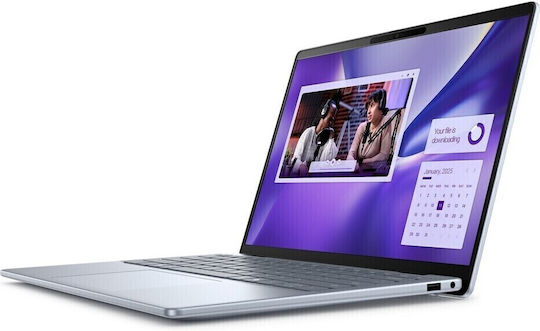 Dell Inspiron 7441 Plus 14" IPS QHD+ Touchscreen (Snapdragon-X Elite X1E-80-100/16GB/1TB SSD/W11 Home) Ice Blue (International English Keyboard)