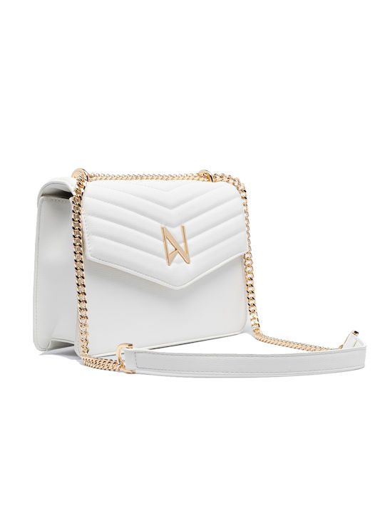 A Women's Flap Bag White