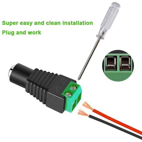 Techly DC Connector (IADAP TB2T-DC5521F)