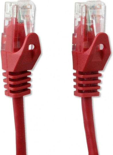 Techly U/UTP Cat.6 (Gigabit) Καλώδιο Δικτύου Ethernet 10m Κόκκινο