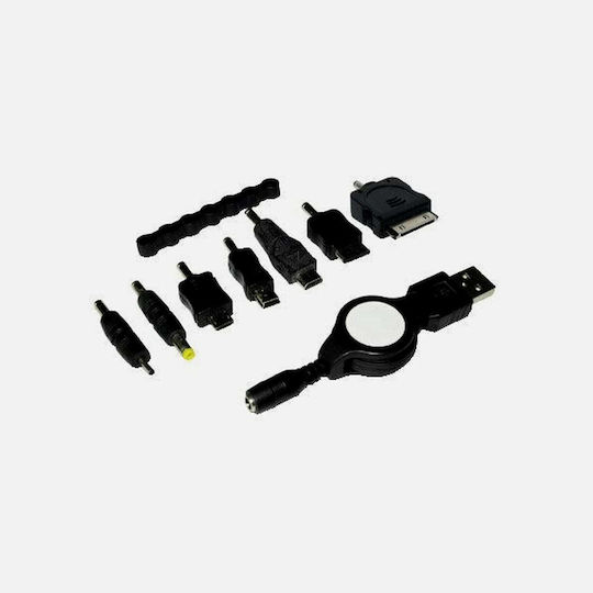 Μετατροπέας USB-A male σε USB-A / micro USB / mini USB male 1τμχ 251167