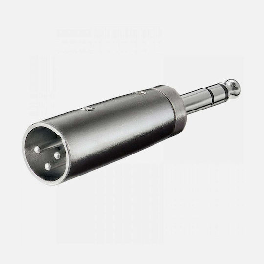 GBC Конвертор 6.3mm мъжки към XLR мъжки 1бр 30.5642.00