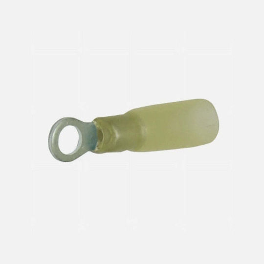 GBC Insulated Ring Terminal Yellow 10pcs 251083