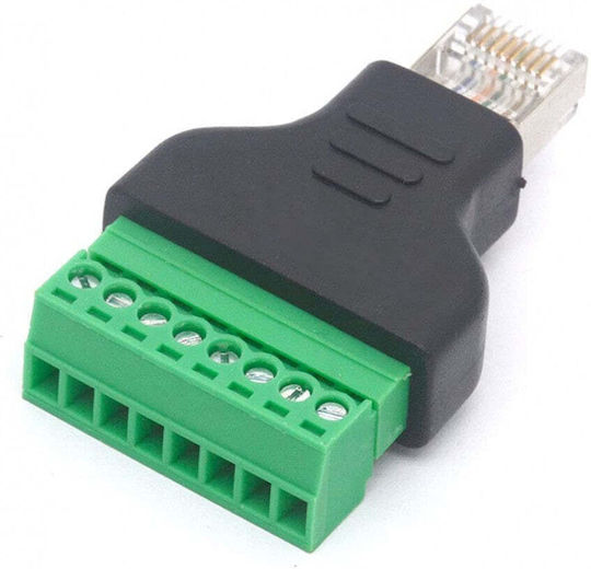 Techly Iadap Tb8t-rj45m Βύσμα RJ-45 (IADAP TB8T-RJ45M)