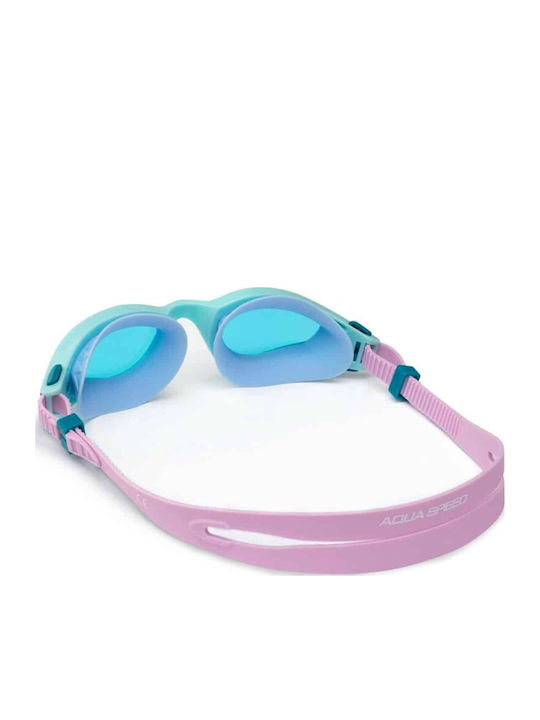 Aquaspeed Kids Swimming Goggles with Anti-Glare Lenses Light Blue